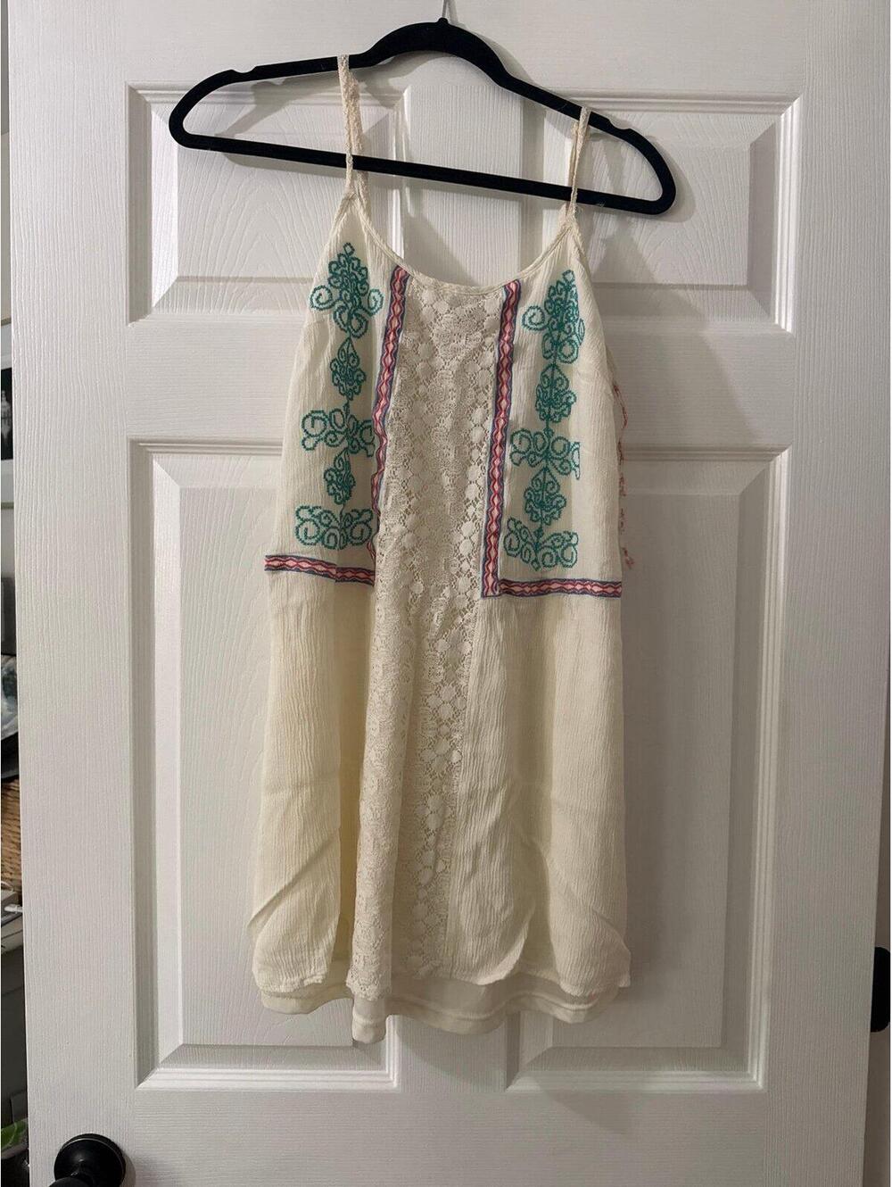 Flying Tomato Boho Sundress Slip dress Medium